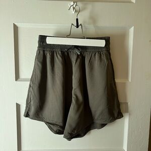 Lululemon Olive Green Shorts